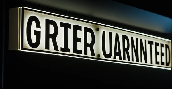 Enseigne lumineuse haut de gamme : visibilité et prestige assurés